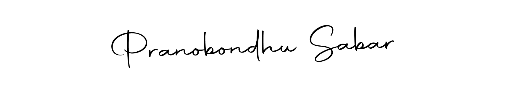 You should practise on your own different ways (Autography-DOLnW) to write your name (Pranobondhu Sabar) in signature. don't let someone else do it for you. Pranobondhu Sabar signature style 10 images and pictures png