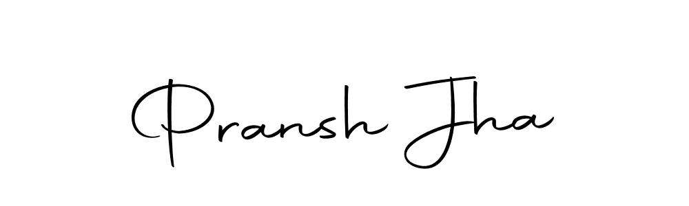 Autography-DOLnW is a professional signature style that is perfect for those who want to add a touch of class to their signature. It is also a great choice for those who want to make their signature more unique. Get Pransh Jha name to fancy signature for free. Pransh Jha signature style 10 images and pictures png