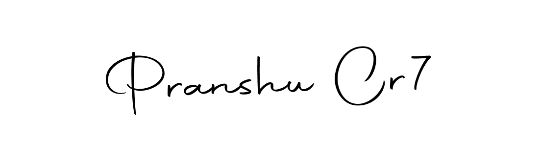 Use a signature maker to create a handwritten signature online. With this signature software, you can design (Autography-DOLnW) your own signature for name Pranshu Cr7. Pranshu Cr7 signature style 10 images and pictures png