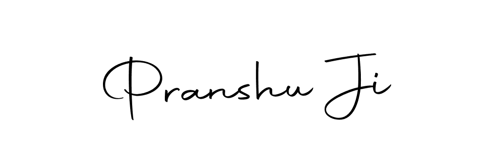 Make a beautiful signature design for name Pranshu Ji. Use this online signature maker to create a handwritten signature for free. Pranshu Ji signature style 10 images and pictures png