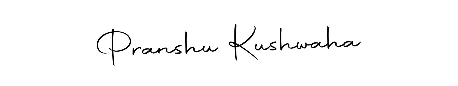 Use a signature maker to create a handwritten signature online. With this signature software, you can design (Autography-DOLnW) your own signature for name Pranshu Kushwaha. Pranshu Kushwaha signature style 10 images and pictures png
