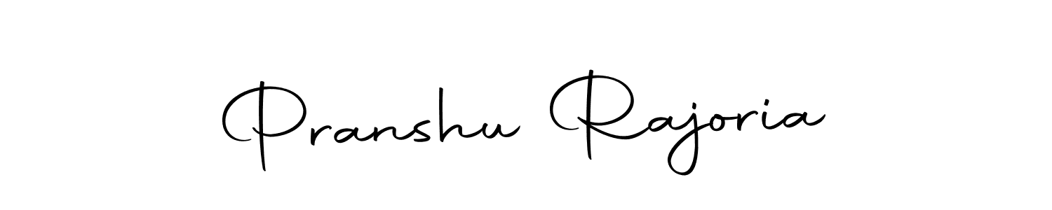 Also we have Pranshu Rajoria name is the best signature style. Create professional handwritten signature collection using Autography-DOLnW autograph style. Pranshu Rajoria signature style 10 images and pictures png