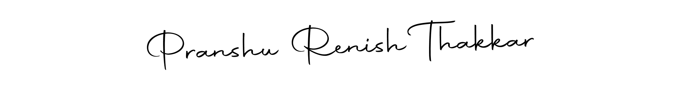 Use a signature maker to create a handwritten signature online. With this signature software, you can design (Autography-DOLnW) your own signature for name Pranshu Renish Thakkar. Pranshu Renish Thakkar signature style 10 images and pictures png