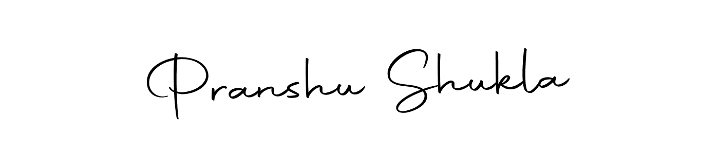 Make a beautiful signature design for name Pranshu Shukla. Use this online signature maker to create a handwritten signature for free. Pranshu Shukla signature style 10 images and pictures png