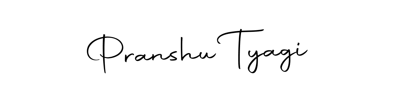 How to make Pranshu Tyagi signature? Autography-DOLnW is a professional autograph style. Create handwritten signature for Pranshu Tyagi name. Pranshu Tyagi signature style 10 images and pictures png
