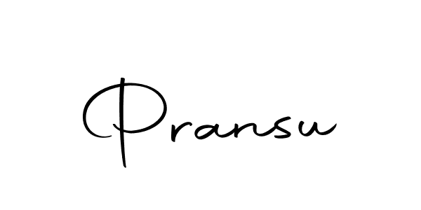 Make a beautiful signature design for name Pransu. With this signature (Autography-DOLnW) style, you can create a handwritten signature for free. Pransu signature style 10 images and pictures png