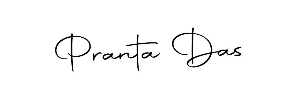 Design your own signature with our free online signature maker. With this signature software, you can create a handwritten (Autography-DOLnW) signature for name Pranta Das. Pranta Das signature style 10 images and pictures png