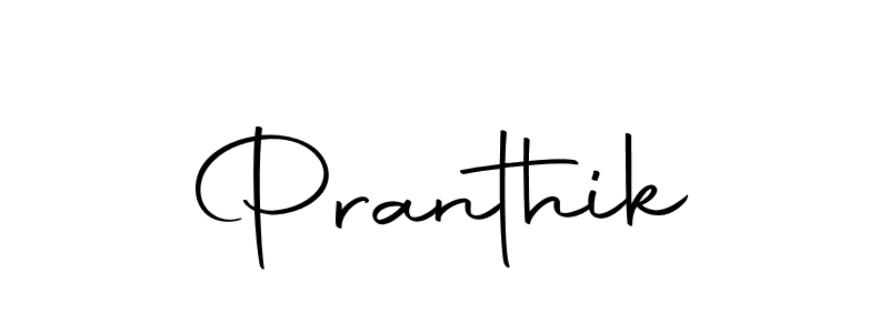 How to make Pranthik signature? Autography-DOLnW is a professional autograph style. Create handwritten signature for Pranthik name. Pranthik signature style 10 images and pictures png