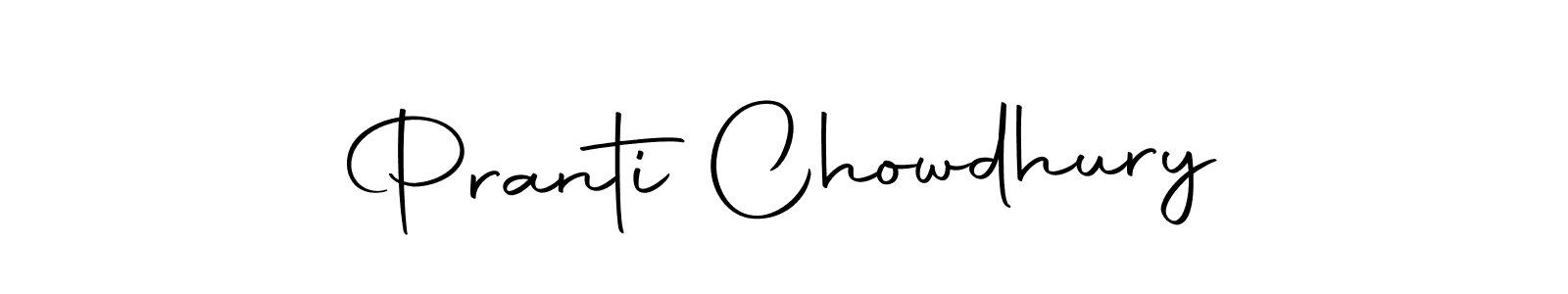 Also we have Pranti Chowdhury name is the best signature style. Create professional handwritten signature collection using Autography-DOLnW autograph style. Pranti Chowdhury signature style 10 images and pictures png