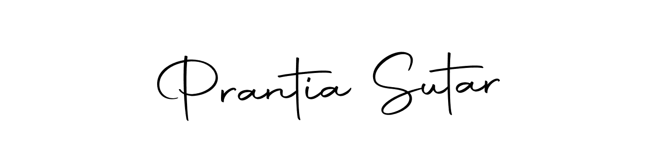 Use a signature maker to create a handwritten signature online. With this signature software, you can design (Autography-DOLnW) your own signature for name Prantia Sutar. Prantia Sutar signature style 10 images and pictures png