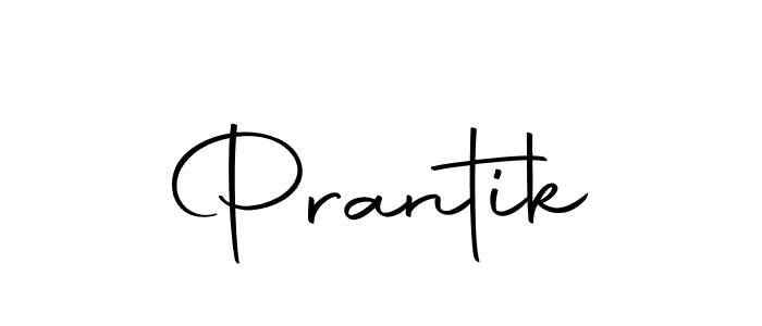 Create a beautiful signature design for name Prantik. With this signature (Autography-DOLnW) fonts, you can make a handwritten signature for free. Prantik signature style 10 images and pictures png