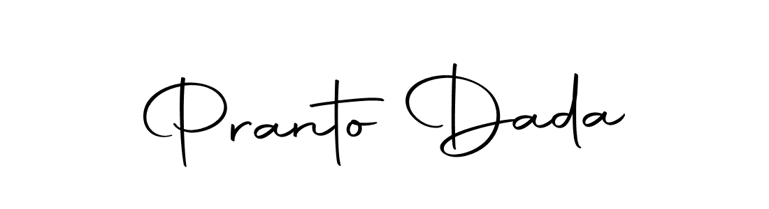 Make a short Pranto Dada signature style. Manage your documents anywhere anytime using Autography-DOLnW. Create and add eSignatures, submit forms, share and send files easily. Pranto Dada signature style 10 images and pictures png