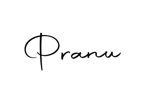 Pranu stylish signature style. Best Handwritten Sign (Autography-DOLnW) for my name. Handwritten Signature Collection Ideas for my name Pranu. Pranu signature style 10 images and pictures png