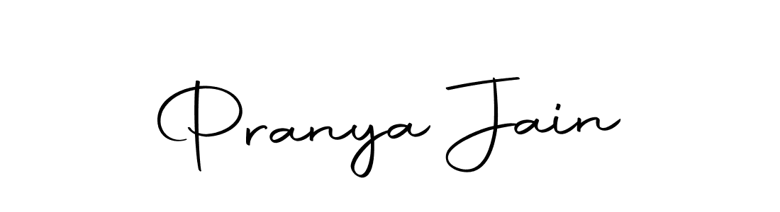 How to make Pranya Jain signature? Autography-DOLnW is a professional autograph style. Create handwritten signature for Pranya Jain name. Pranya Jain signature style 10 images and pictures png