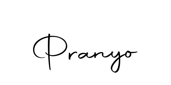 if you are searching for the best signature style for your name Pranyo. so please give up your signature search. here we have designed multiple signature styles  using Autography-DOLnW. Pranyo signature style 10 images and pictures png