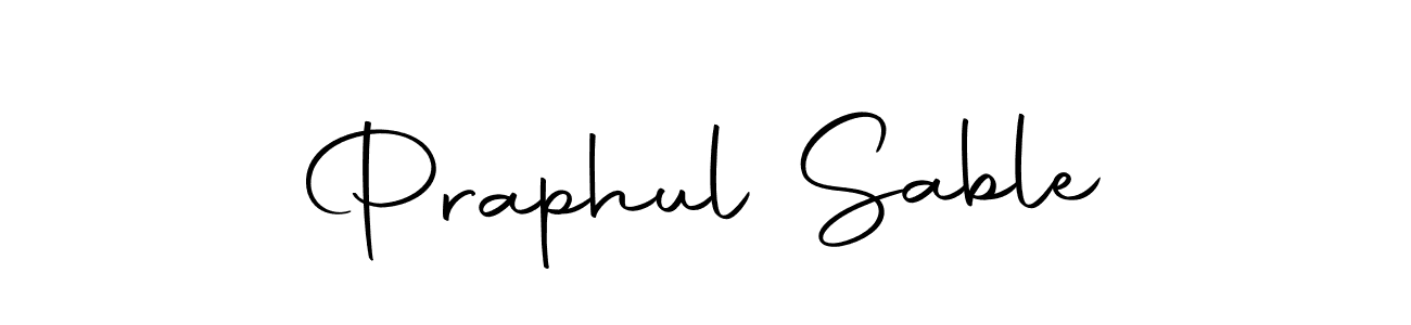 Make a short Praphul Sable signature style. Manage your documents anywhere anytime using Autography-DOLnW. Create and add eSignatures, submit forms, share and send files easily. Praphul Sable signature style 10 images and pictures png