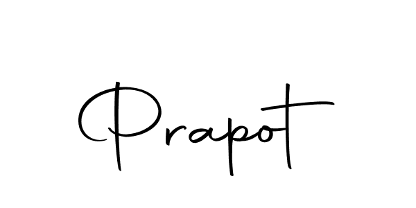 Prapot stylish signature style. Best Handwritten Sign (Autography-DOLnW) for my name. Handwritten Signature Collection Ideas for my name Prapot. Prapot signature style 10 images and pictures png