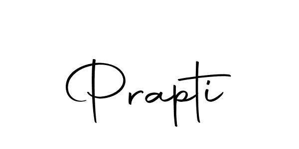 How to make Prapti signature? Autography-DOLnW is a professional autograph style. Create handwritten signature for Prapti name. Prapti signature style 10 images and pictures png