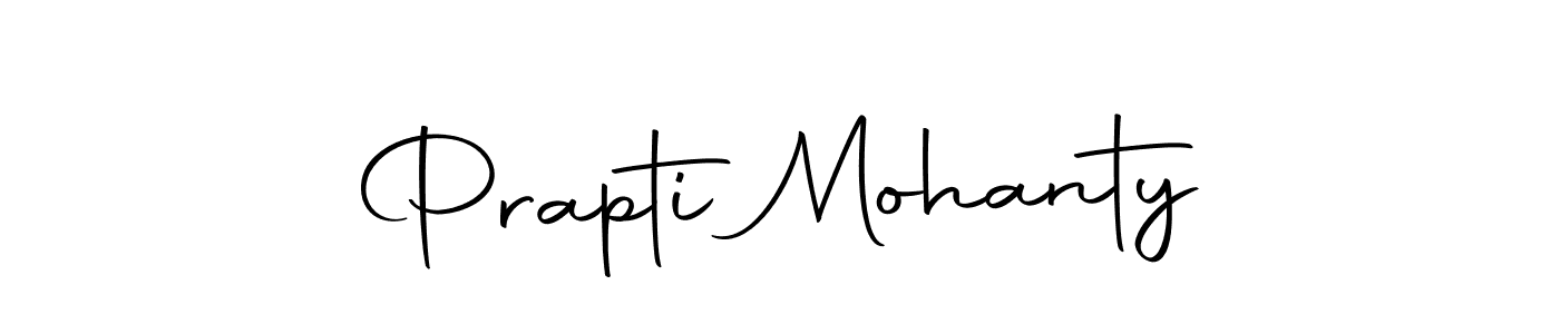 Make a beautiful signature design for name Prapti Mohanty. Use this online signature maker to create a handwritten signature for free. Prapti Mohanty signature style 10 images and pictures png