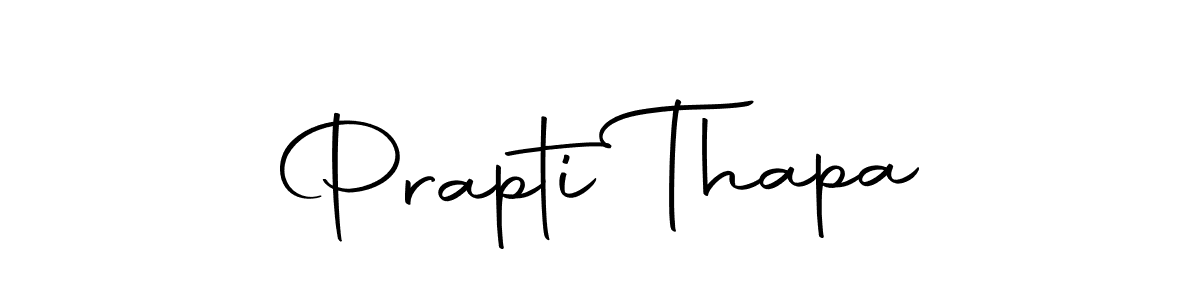 How to make Prapti Thapa signature? Autography-DOLnW is a professional autograph style. Create handwritten signature for Prapti Thapa name. Prapti Thapa signature style 10 images and pictures png