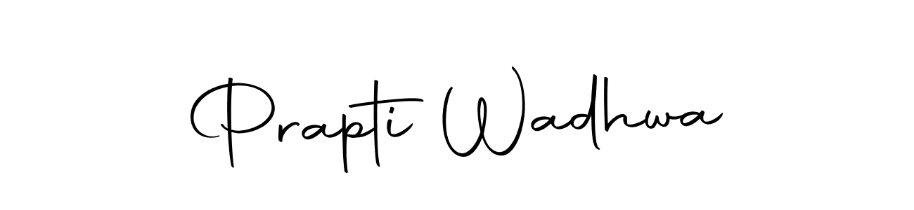 You should practise on your own different ways (Autography-DOLnW) to write your name (Prapti Wadhwa) in signature. don't let someone else do it for you. Prapti Wadhwa signature style 10 images and pictures png
