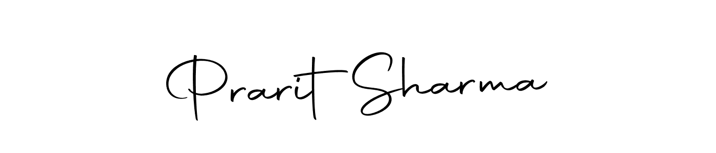Prarit  Sharma stylish signature style. Best Handwritten Sign (Autography-DOLnW) for my name. Handwritten Signature Collection Ideas for my name Prarit  Sharma. Prarit  Sharma signature style 10 images and pictures png