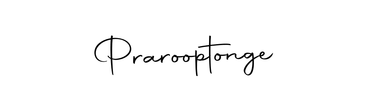 Similarly Autography-DOLnW is the best handwritten signature design. Signature creator online .You can use it as an online autograph creator for name Prarooptonge. Prarooptonge signature style 10 images and pictures png