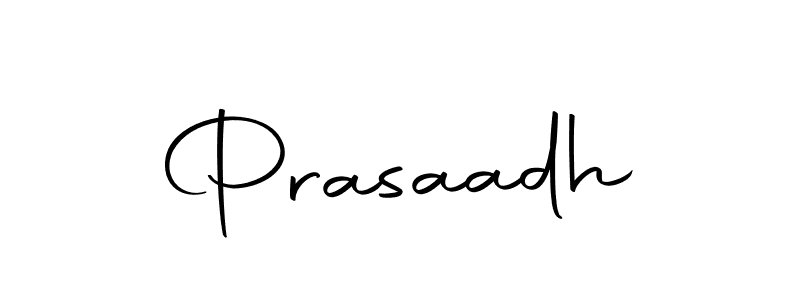 Make a beautiful signature design for name Prasaadh. Use this online signature maker to create a handwritten signature for free. Prasaadh signature style 10 images and pictures png