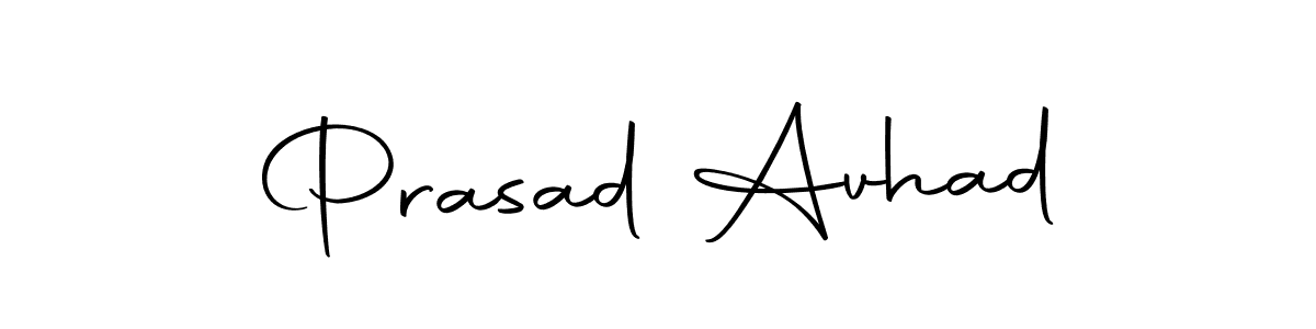 The best way (Autography-DOLnW) to make a short signature is to pick only two or three words in your name. The name Prasad Avhad include a total of six letters. For converting this name. Prasad Avhad signature style 10 images and pictures png