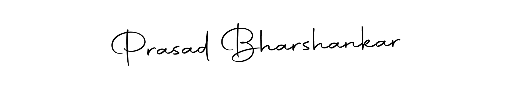 Make a beautiful signature design for name Prasad Bharshankar. With this signature (Autography-DOLnW) style, you can create a handwritten signature for free. Prasad Bharshankar signature style 10 images and pictures png