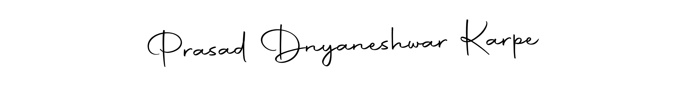 Make a beautiful signature design for name Prasad Dnyaneshwar Karpe. Use this online signature maker to create a handwritten signature for free. Prasad Dnyaneshwar Karpe signature style 10 images and pictures png