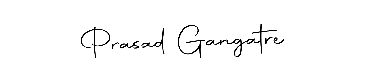 Prasad Gangatre stylish signature style. Best Handwritten Sign (Autography-DOLnW) for my name. Handwritten Signature Collection Ideas for my name Prasad Gangatre. Prasad Gangatre signature style 10 images and pictures png