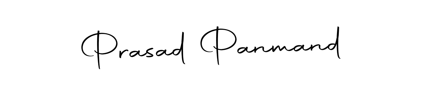 How to make Prasad Panmand name signature. Use Autography-DOLnW style for creating short signs online. This is the latest handwritten sign. Prasad Panmand signature style 10 images and pictures png