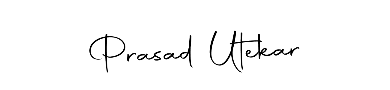 Prasad Utekar stylish signature style. Best Handwritten Sign (Autography-DOLnW) for my name. Handwritten Signature Collection Ideas for my name Prasad Utekar. Prasad Utekar signature style 10 images and pictures png