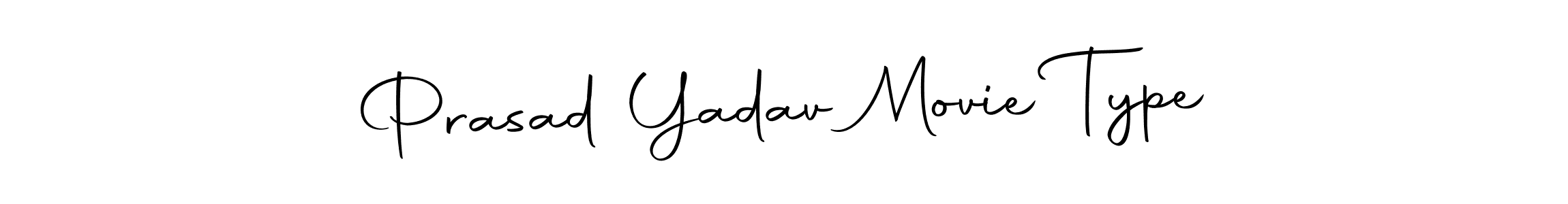 You can use this online signature creator to create a handwritten signature for the name Prasad Yadav Movie Type. This is the best online autograph maker. Prasad Yadav Movie Type signature style 10 images and pictures png