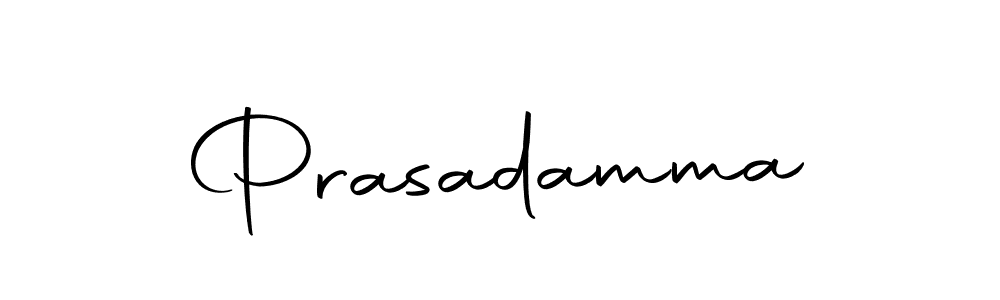 You can use this online signature creator to create a handwritten signature for the name Prasadamma. This is the best online autograph maker. Prasadamma signature style 10 images and pictures png