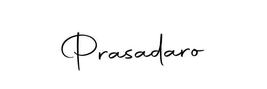 How to make Prasadaro signature? Autography-DOLnW is a professional autograph style. Create handwritten signature for Prasadaro name. Prasadaro signature style 10 images and pictures png