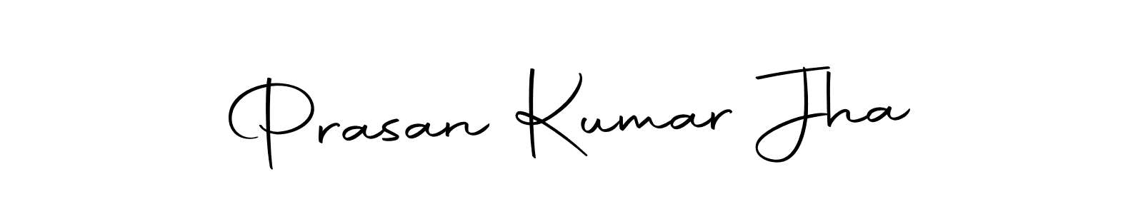 Make a short Prasan Kumar Jha signature style. Manage your documents anywhere anytime using Autography-DOLnW. Create and add eSignatures, submit forms, share and send files easily. Prasan Kumar Jha signature style 10 images and pictures png