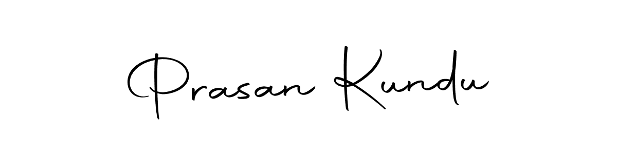 Design your own signature with our free online signature maker. With this signature software, you can create a handwritten (Autography-DOLnW) signature for name Prasan Kundu. Prasan Kundu signature style 10 images and pictures png