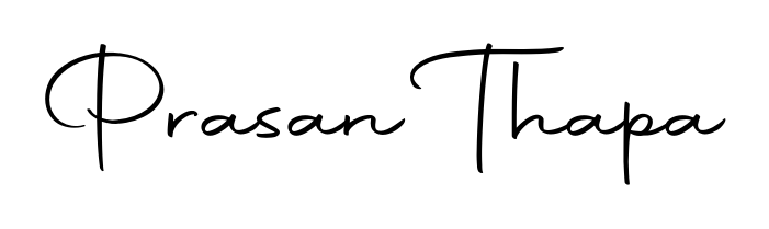 Get inspired by this graceful Autography-DOLnW signature style for name Prasan Thapa. Smooth loops and balanced proportions for everyday use. Prasan Thapa signature style 10 images and pictures png