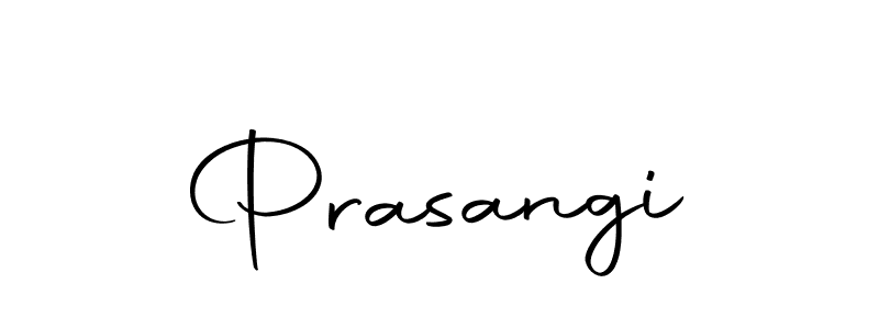 Design your own signature with our free online signature maker. With this signature software, you can create a handwritten (Autography-DOLnW) signature for name Prasangi. Prasangi signature style 10 images and pictures png