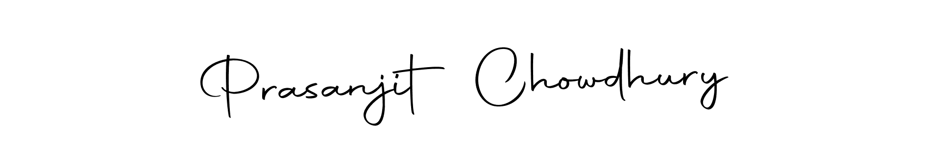 Create a beautiful signature design for name Prasanjit Chowdhury. With this signature (Autography-DOLnW) fonts, you can make a handwritten signature for free. Prasanjit Chowdhury signature style 10 images and pictures png