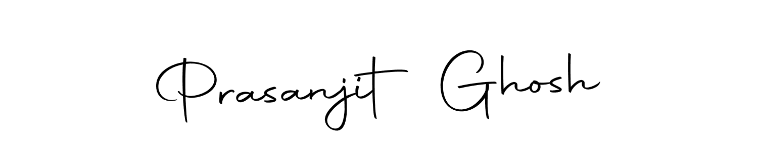 Prasanjit Ghosh stylish signature style. Best Handwritten Sign (Autography-DOLnW) for my name. Handwritten Signature Collection Ideas for my name Prasanjit Ghosh. Prasanjit Ghosh signature style 10 images and pictures png