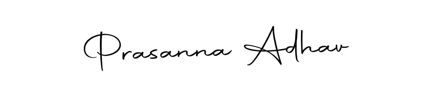 Make a short Prasanna Adhav signature style. Manage your documents anywhere anytime using Autography-DOLnW. Create and add eSignatures, submit forms, share and send files easily. Prasanna Adhav signature style 10 images and pictures png