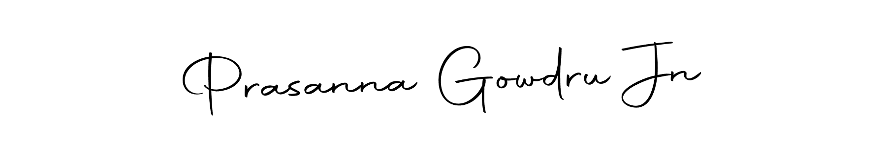 How to make Prasanna Gowdru Jn signature? Autography-DOLnW is a professional autograph style. Create handwritten signature for Prasanna Gowdru Jn name. Prasanna Gowdru Jn signature style 10 images and pictures png