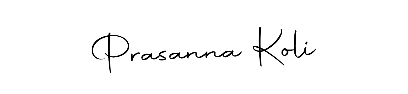 Make a short Prasanna Koli signature style. Manage your documents anywhere anytime using Autography-DOLnW. Create and add eSignatures, submit forms, share and send files easily. Prasanna Koli signature style 10 images and pictures png