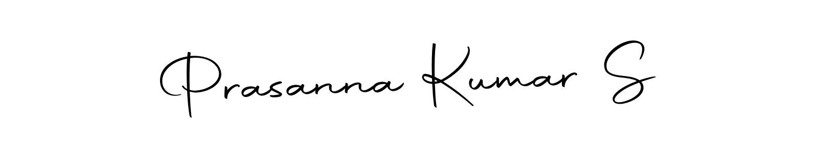 Also we have Prasanna Kumar S name is the best signature style. Create professional handwritten signature collection using Autography-DOLnW autograph style. Prasanna Kumar S signature style 10 images and pictures png