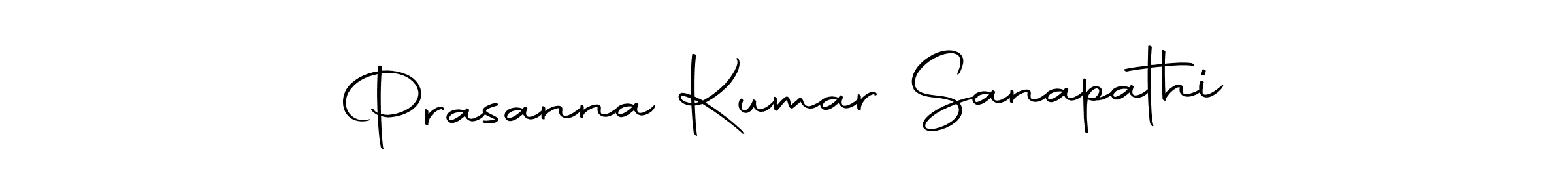 How to make Prasanna Kumar Sanapathi name signature. Use Autography-DOLnW style for creating short signs online. This is the latest handwritten sign. Prasanna Kumar Sanapathi signature style 10 images and pictures png
