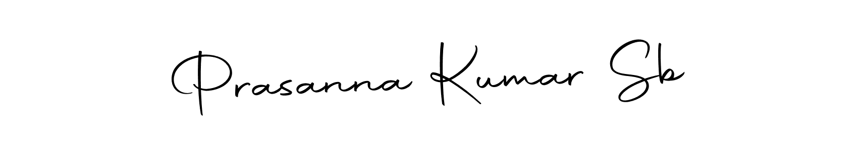 Make a beautiful signature design for name Prasanna Kumar Sb. With this signature (Autography-DOLnW) style, you can create a handwritten signature for free. Prasanna Kumar Sb signature style 10 images and pictures png