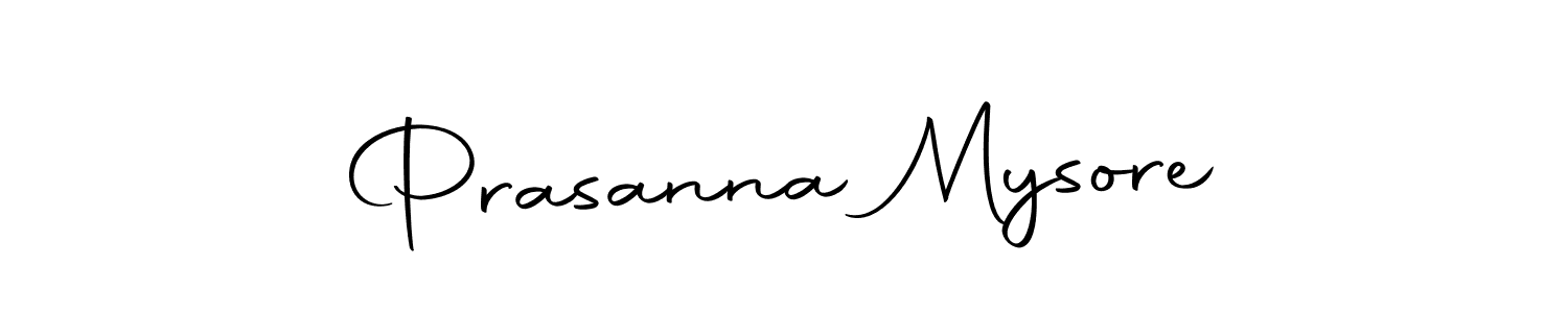 The best way (Autography-DOLnW) to make a short signature is to pick only two or three words in your name. The name Prasanna Mysore include a total of six letters. For converting this name. Prasanna Mysore signature style 10 images and pictures png